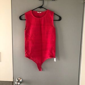 Wolford Thong Bodysuit - cranberry